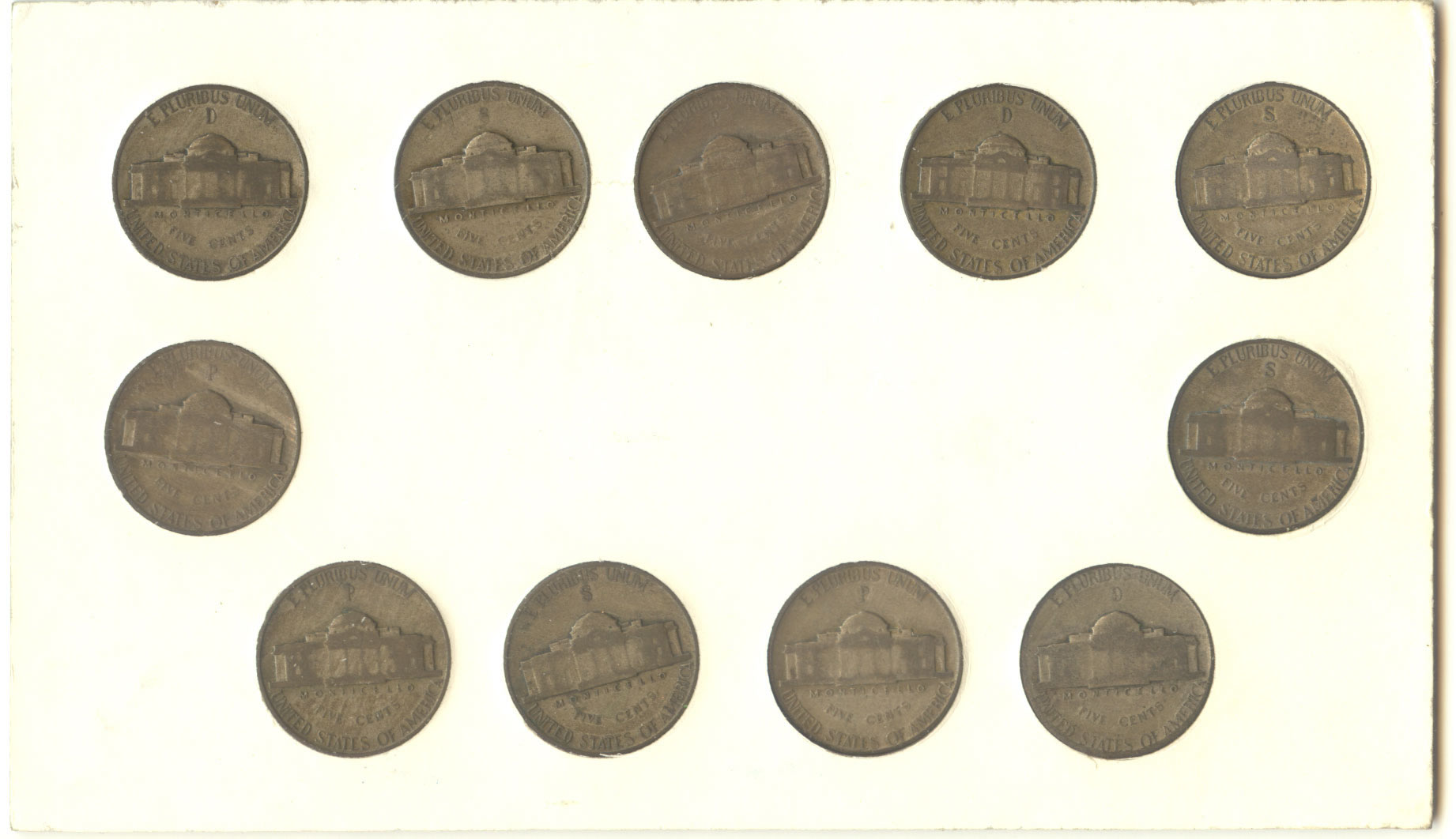 Nickels, silver wartime