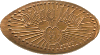 Never On-Stage Prototype & Pattern Elongated Coins, pressed pennies