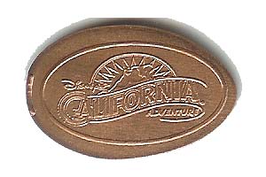 Disney's California Adventure Squashed Penny