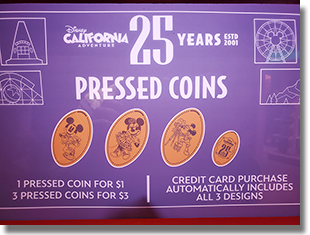 New 25th Anniversary pressed "coins" at DCA's Big Top Toys. 2-6-2026 New 25th Anniversary pressed "coins" at DCA's Big Top Toys. 2-6-2026