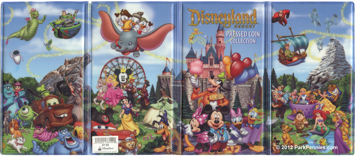 DISNEY PENNY PRESS Coin Collection Book and 20 Pressed Pennies (2005)  $45.00 - PicClick