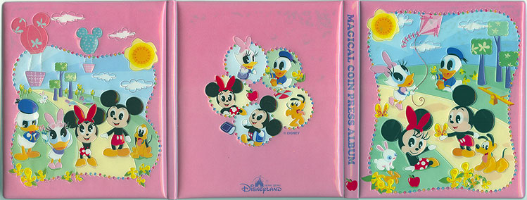 2022 Walt Disney World 50th Anniversary Mickey & Friends Pressed Penny Coin  Book